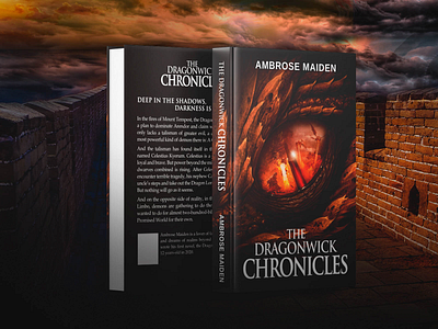 The Dragonwick Chronicles book book cover book cover design books design ebook ebook cover ebook design ebooks fotomontaje photoshop