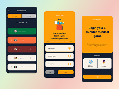 Dribbble design design leaderboard mobile app design product design ui ui ux ux