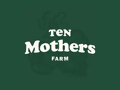 Ten Mothers Farm Branding Concept agricultural agriculture branding farm farmers market garden identity logo website