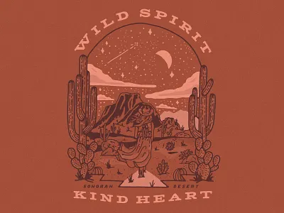 Sonoran Cowgirl cowgirl desert desert night landscape prickly pear saguaro sonoran desert