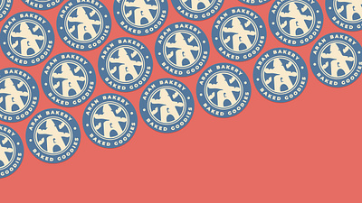 Aran Bakery Stickers bakery branding collaterals design logo design sticker stickers