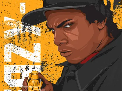 Eazy-e 2pac biggie smalls digitalart eazye eminem illustration rapper