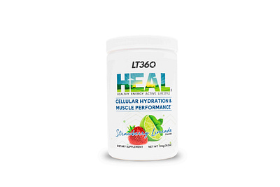 Heal & Recovery Strawberry Limeade product photography