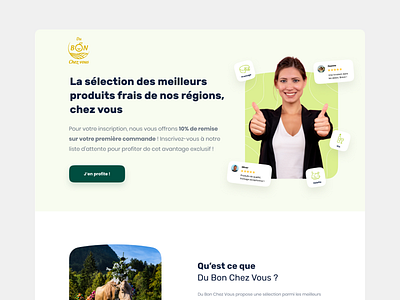 Du Bon Chez Vous appstud branding bynd design e commerce ergonomy food mobile ui ux