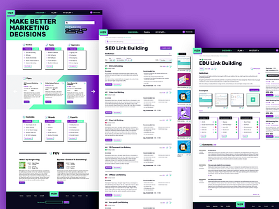 Marketing Resource website 80s style product design ui design ux design webdesign