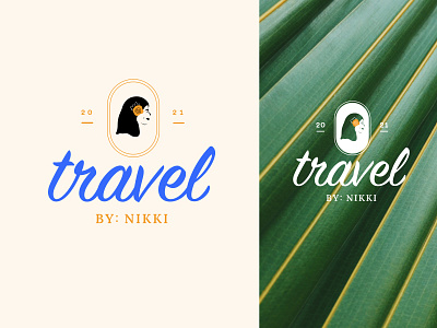 Logo Exploration Idea 2 branding design illustration logo minimal travel typography vector