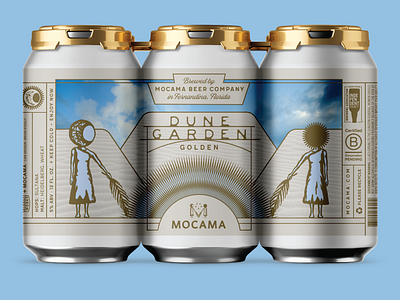 MOCAMA DUNE GARDEN beer beer branding beer can beer label