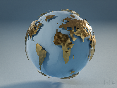 The most common shape on the planet lol 3d 3d artist colour design earth nft pastel photorealistic render unique