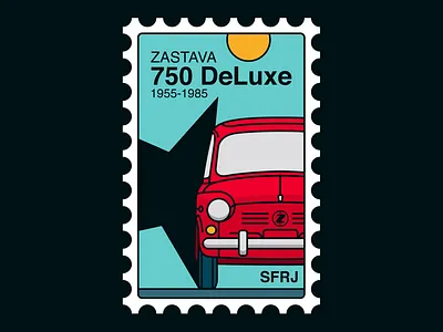 SFRJ Postmark minimal postmark sfrj yugoslavia