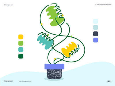 Planta Organica | Organic Plant ambient environment environmental green medio ambiente naturaleza nature organic organica paleta cromatica palette planet plant planta plantation