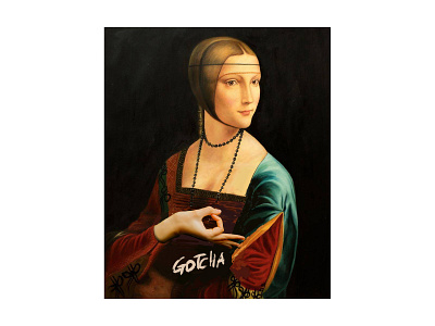 Leonardo Da Vinci style design digital artwork famous paintings graphic design hand drawn illustration merch design redesign redraw