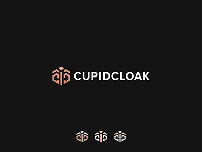 Cupidcloak logo design 2021 logo 2021 trend abstract elegant geometric graphic design graphics logo designer logo mark logos logotype luxury minimalism minimalist modern paper symbol vector art vector illustration