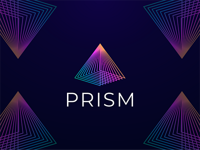 PRISM abstract logo app behance colorful logo dribble geometric icon logoart logoawesome logobrand logodesigner logoroom logos logoshift prism