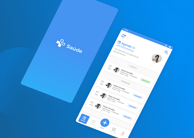 + Saúde App app design healthcare ui ux