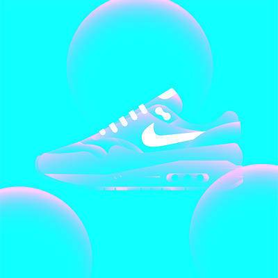 For Air Max Day (Gradient) art branding color creative design graphic design icon illustration illustrator logo nike