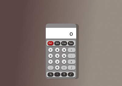 Daily UI 004 - Calculator calculator design calculator ui challenge dailyui design ui