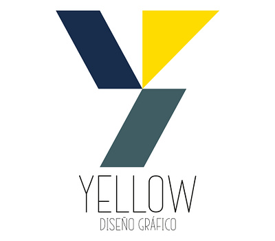 YELLOW graphic design logo logo. adobe illustrator typography