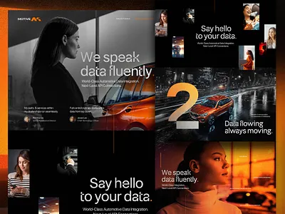 Motive Retail Brand Redesign api automotive b2b bigdata data design homepage landing layout logo managementdata oem saas software tech technology ui uidesign userinterface website