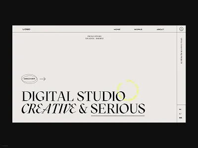 Research-for-a-studio_s-site branding creative design drylikov homepage studio ui ui design uiux uxdesign webdesign website