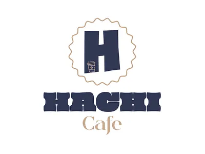 Hachi-Café – A Ritual, A Moment, A Harmony of Flavors. app branding cafe design graphic design hachi illustration logo typography vector