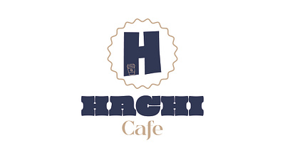 Hachi-Café – A Ritual, A Moment, A Harmony of Flavors. app branding cafe design graphic design hachi illustration logo typography vector