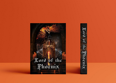 Lord of the Phoenix Book Cover book cover cover editing graphic design graphic designer photo manipulation