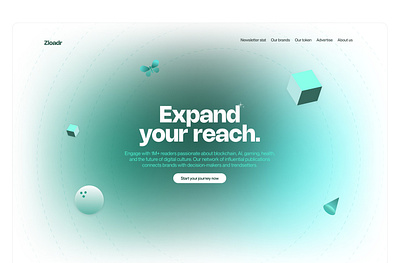 Hero landing page - Crypto app branding colors crypto design hero illustration landing page logo product design section sidebar ui ux web design