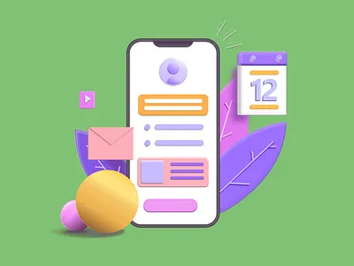 3d web illustration app art design designer graphic graphicdesign icon illustration logo minimal ui uiux web vector webpage website