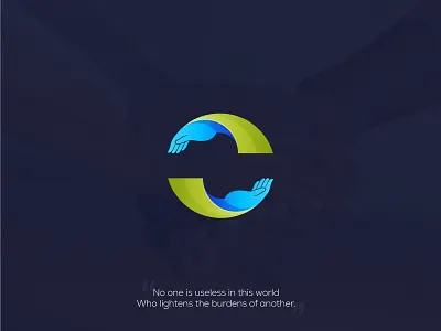 Helping Hand branding care charity communication community graphic design hand hand agency hand logo hands care helping helping hands helping hands logo icon united unity visual identity