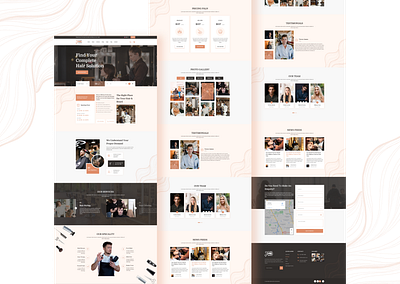 Classic Barber - Multiple Pages PSD Template barber barbershop clean ui creative design design minimal photoshop psd design psd template trends trendy design ui uidesign uiinspiration uitrends uiux ux uxdesign uxinspiration web