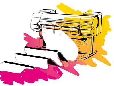 Print illustration adobe illustrator colors design illustration lineart print print design printing printmaking vector