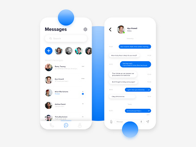 Direct Messaging 013 app app design clean dailyui direct messaging graphic design minimal ui uidesign userinterface ux