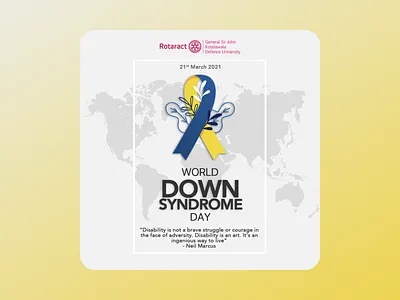 World Down-Syndrome Day 2021 designs humanitarian inforgraphics interactive volunteering