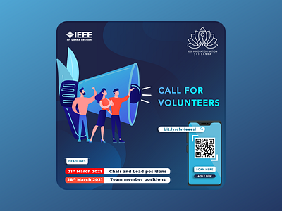 Call for Volunteers design designs events inforgraphics posters volunteering