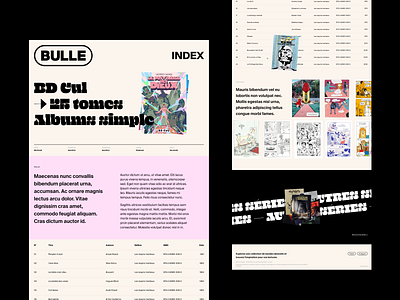 Bulle exploration 💬 animation branding design flat interface typography ui ux web