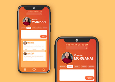 Daily UI #6 User Profile app design mobile app ui