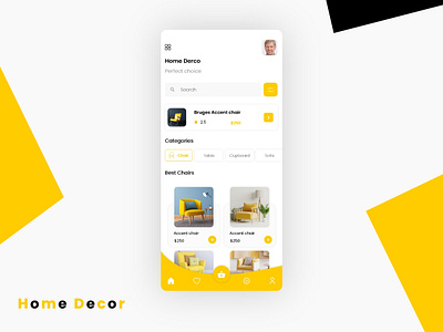 HomeDecor App android app design app design decoration decoration app home page homedecore ios app design modern design ui uidesign uiux ux