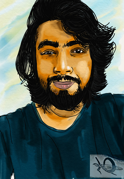 Digital Potrait digital illustration digital painting