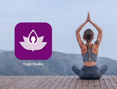 Daily UI Challenge 005 ( app icon ) app icon daily ui daily ui challenge daily ui challenge 005 ui 005 yoga