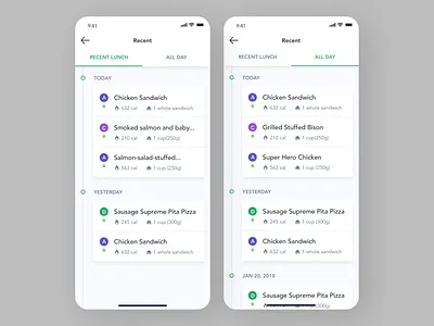 Food Ordering App app design ui ux