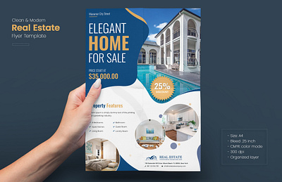 Clean and Modern Real Estate or Property Flyer Template ad advertise advertising flyer artwork flyers home sales flyer leaflet mortgage print template property flyer property logo property sales flyer reading real estate real estate agent real estate flyer realtor realtor flyer sales sell