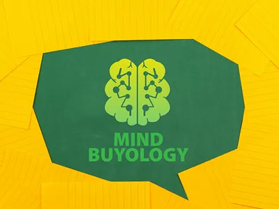 Mind Buyology Logo adobe photoshop brain brand identity connection graphic design logo logo design logo design branding logo mark mind
