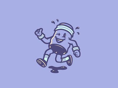 Happy Hour Run Club american design esports football grunge illustrator logo london m7d sports