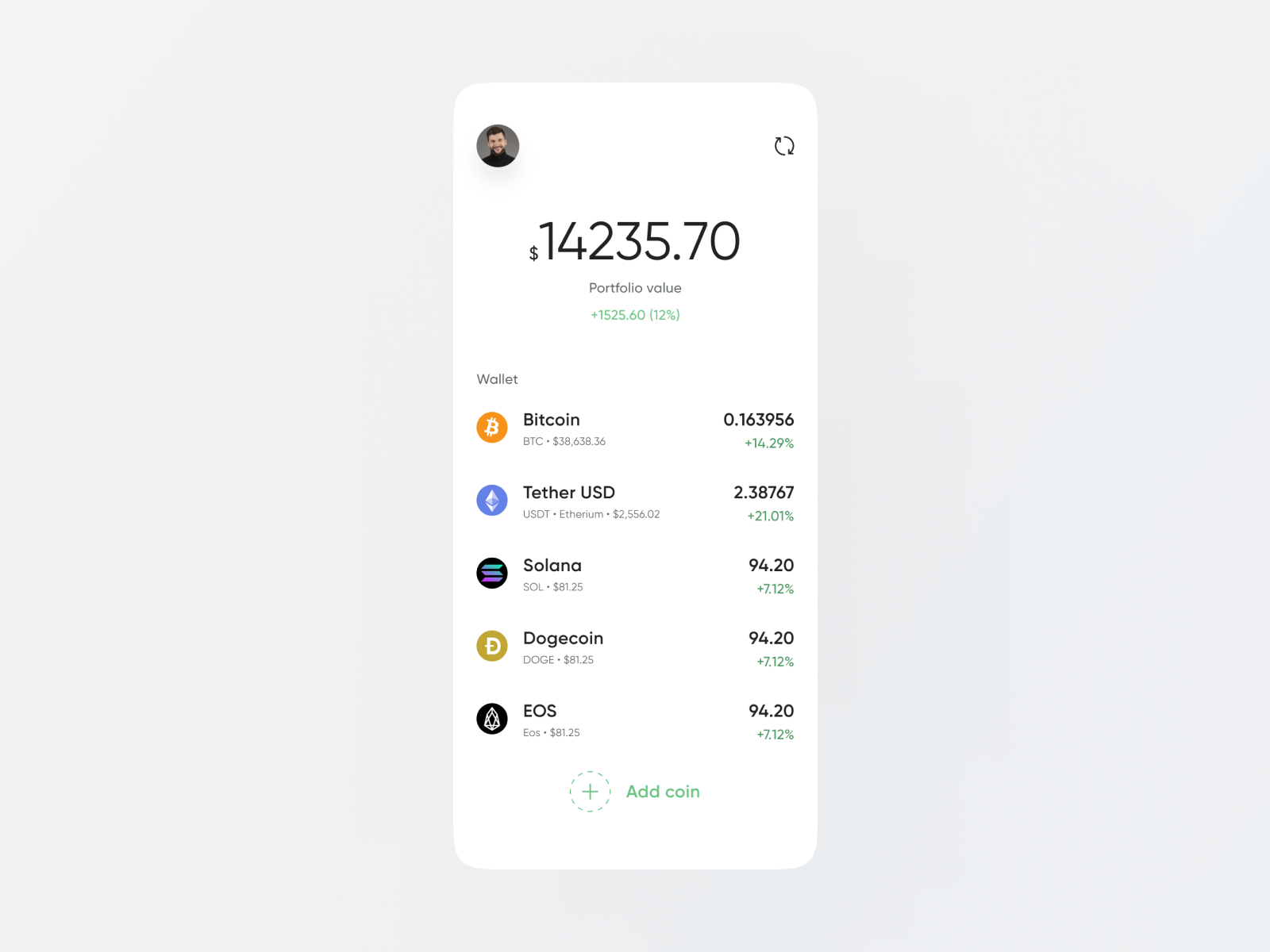 Crypto Wallet App by Alexander Kontsevoy for Ronas IT | UI/UX Team on  Dribbble