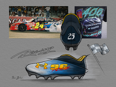 Under Armour Street Speed adidas football footwear illustration nascar nike racing sketch sports under armour