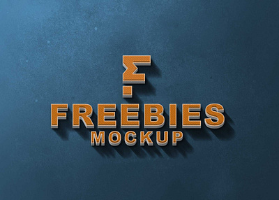 3D Freebies Logo Mockup 2021 3d branding free mockup freebiesmockup freemockup logo logodesign mockup premium psd psd mockup text logo trendy ui wall mockup