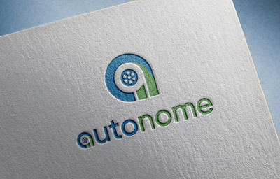 Logo design ''autonome'' 2021 logo auto car creative parts trend