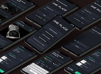 oneplace app app design app designers design minimal uidesign uiux userexperience userinterface ux