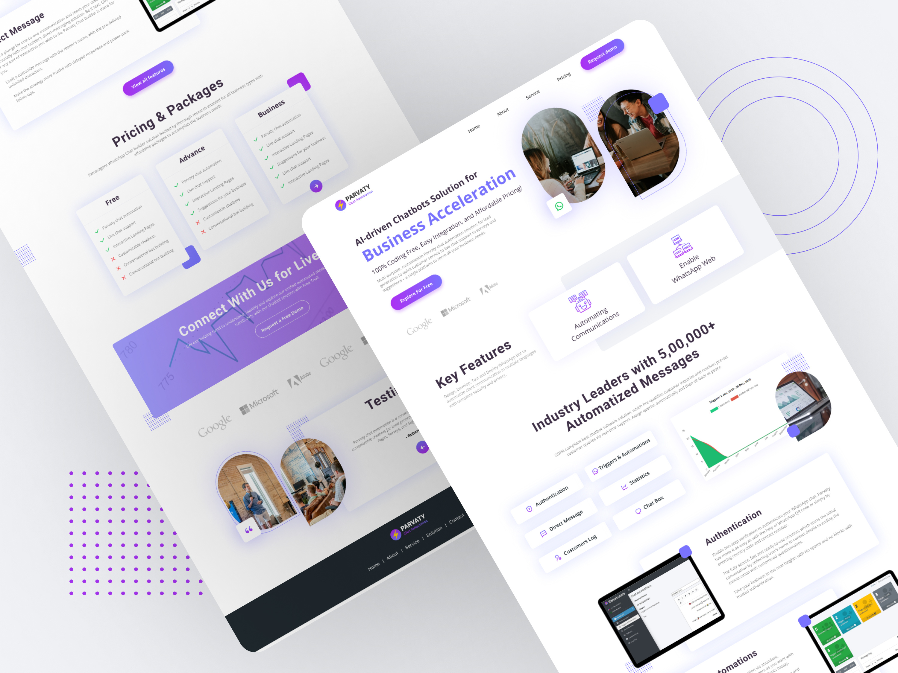 Example of Modern & Professional UI/UX Design