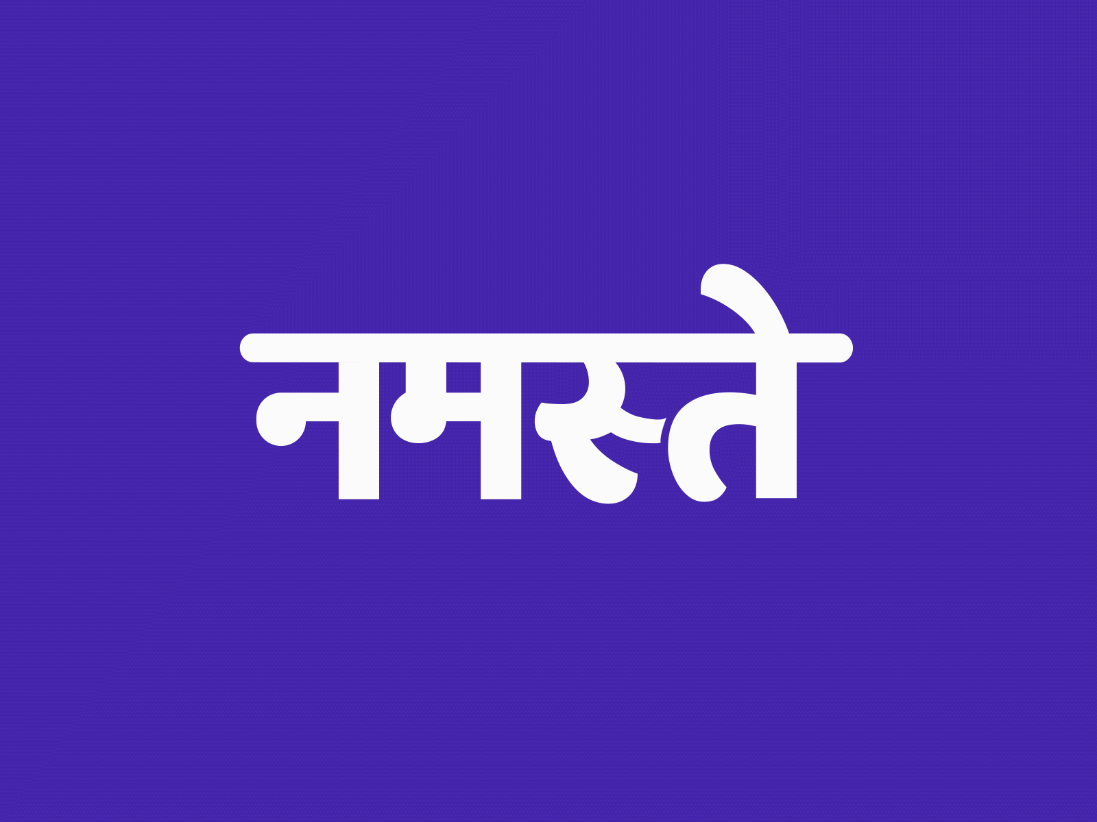 Namaste 🙏 dribbble liquid animation liquid effect liquid motion motion text animation typography